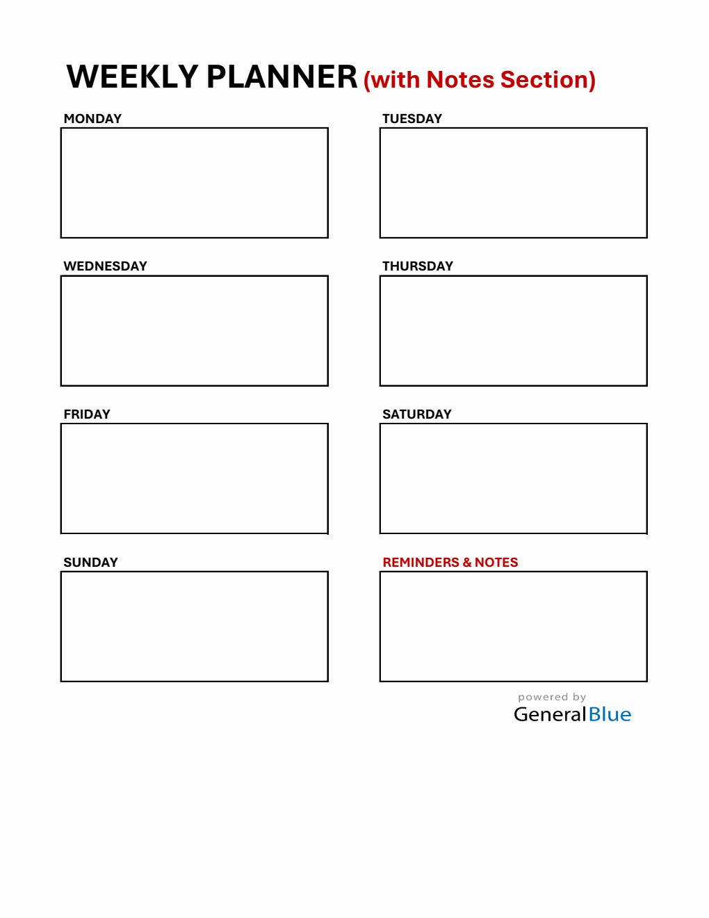 Editable Weekly Calendar Excel