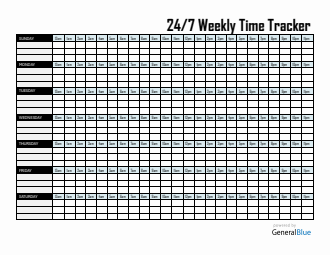 Weekly Hourly Planner | Customize in Microsoft Word